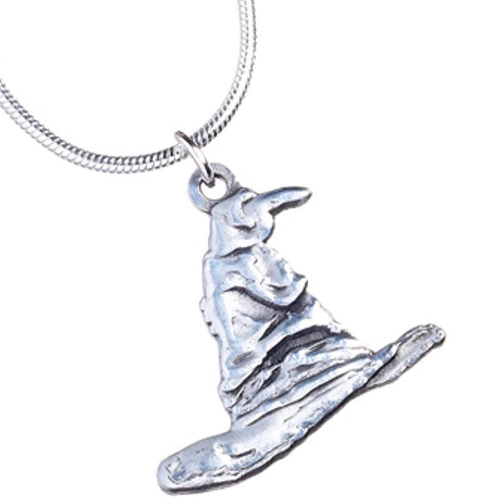 Harry Potter Silver Plated Necklace Sorting Hat Taylors Merchandise