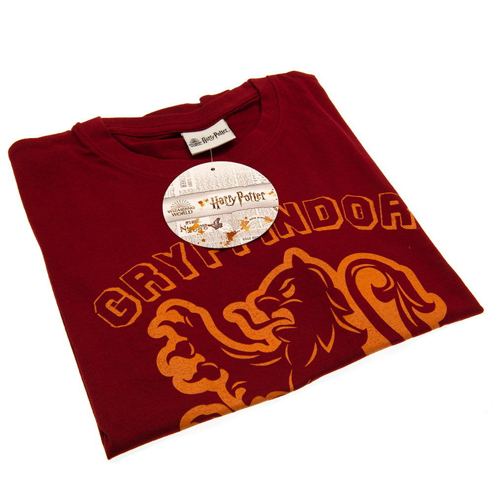 Harry Potter Gryffindor T Shirt Junior Taylors Merchandise