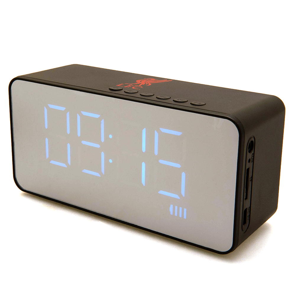 Liverpool FC Bedside Clock With Speaker | Taylors Merchandise