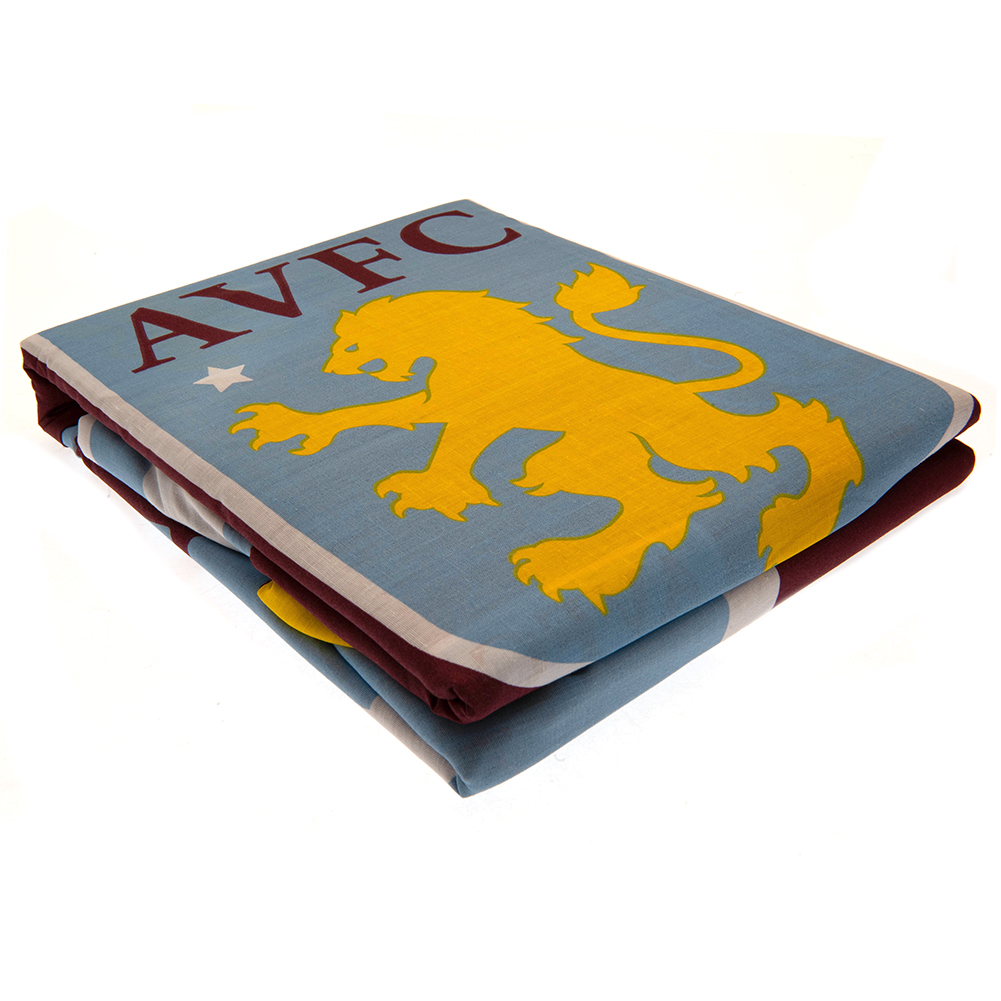 Aston Villa FC Single Duvet Set PL | Taylors Merchandise