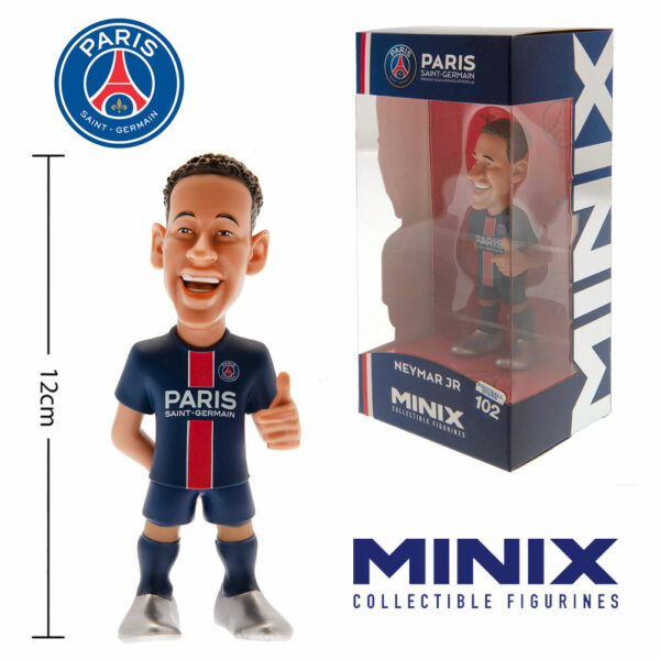PSG - Neymar JR 010 - Figurine Minix 12cm 
