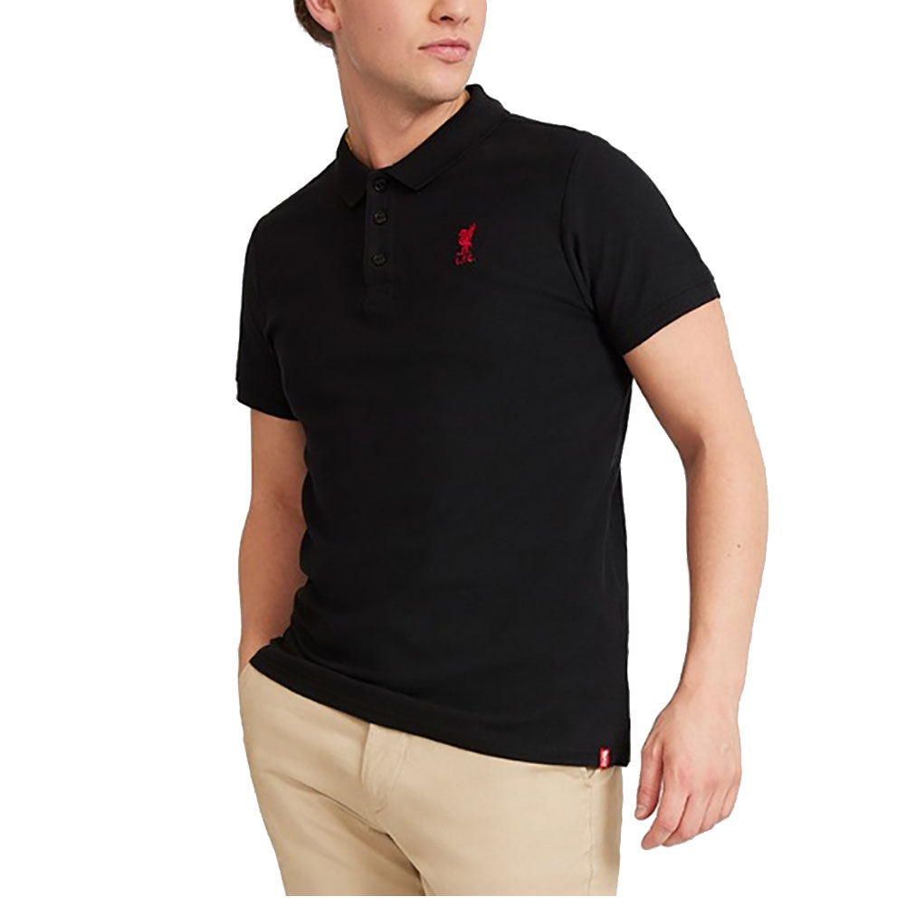Liverpool FC Conninsby Polo Mens Black | Taylors Merchandise