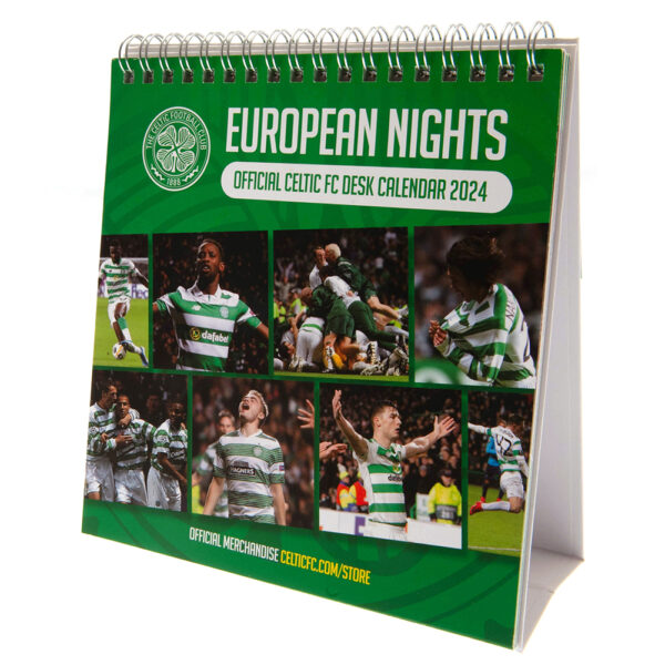 Celtic FC Desktop Calendar 2024 Taylors Merchandise