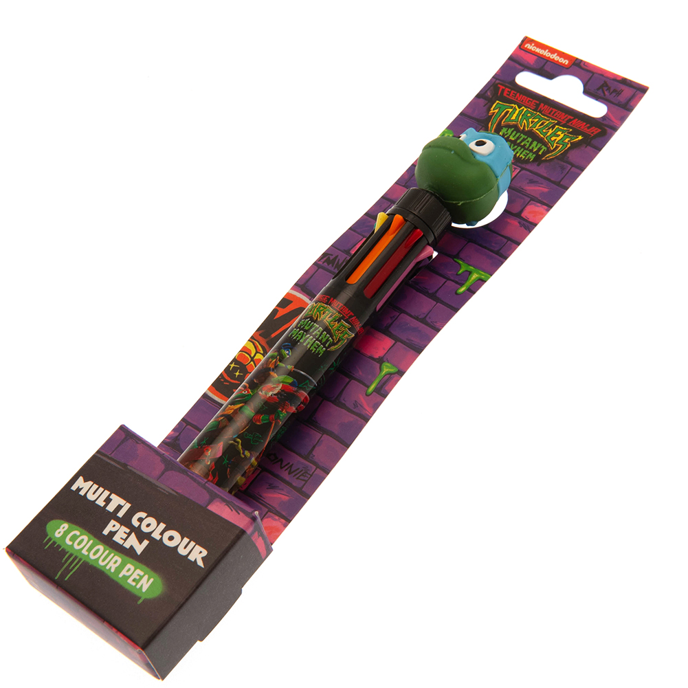 Teenage Mutant Ninja Turtles Medium Point 10 Color Retractable Pen