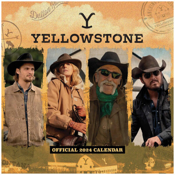 Yellowstone Square Calendar 2024 Taylors Merchandise